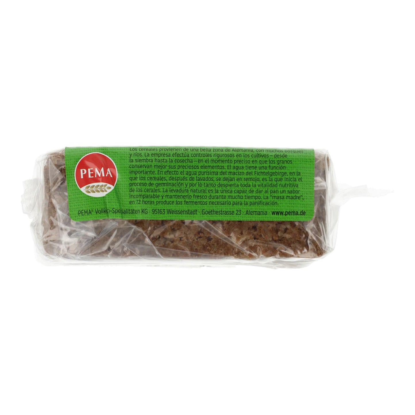 Pão de Centeio Integral Biológico Pema 375 g