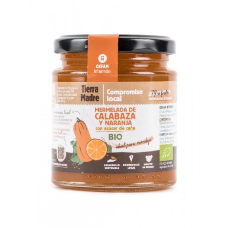 Geleia Biológica de Abóbora e Laranja Tierra Madre 275 g