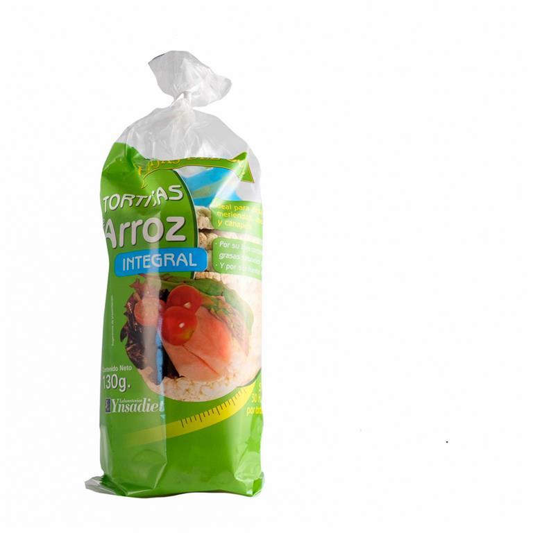 Bolinhos de arroz integral salgado Ynsadiet