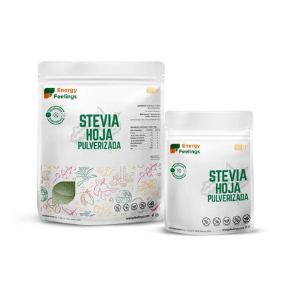 Folha de STEVIA em pó Doypack 100 g