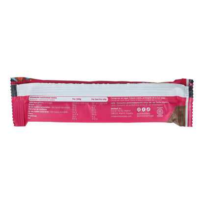 Barra de bolacha com cobertura de chocolate Smileat ECO 40g