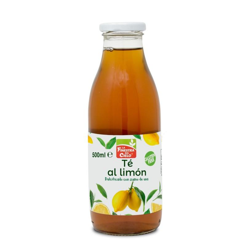 Chá de Limão em garrafa de vidro, biológico, La Finestra Sul Cielo, 500 ml