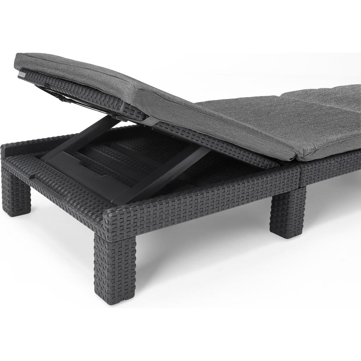 DAYTONA DELUXE LOUNGER 195 x 65 x 25 cm - Várias cores