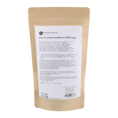 Miolo de pistácio torrado, sem sal Eco Planeta Huerto 250 g