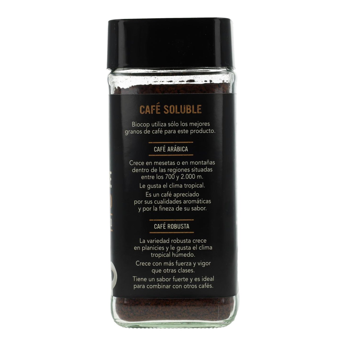 Café solúvel instantâneo Biocop 100 g