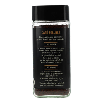 Café solúvel instantâneo Biocop 100 g