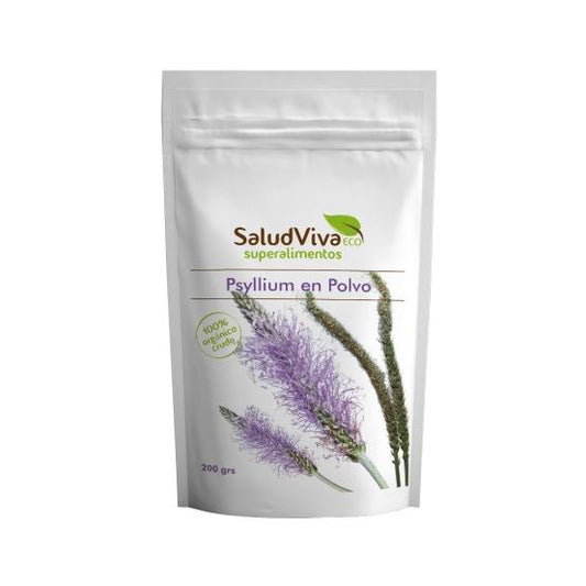 Psyllium em pó 200 g, Salud Viva