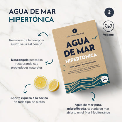 Água do Mar Hipertónica Planet Garden 5 L