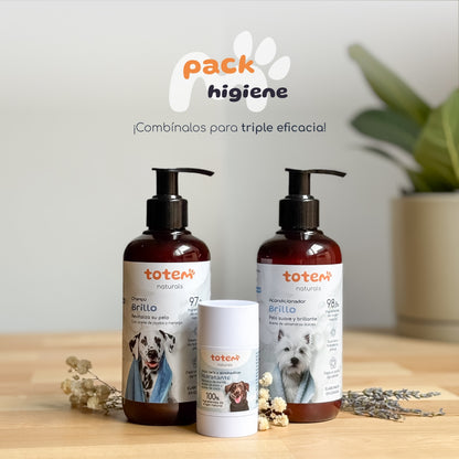 Totem Naturals 250ml Condicionador Natural para Cães, Suavidade e Brilho