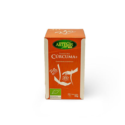 Chá de Cúrcuma Plus Eco 20 Filtros Artemisbio