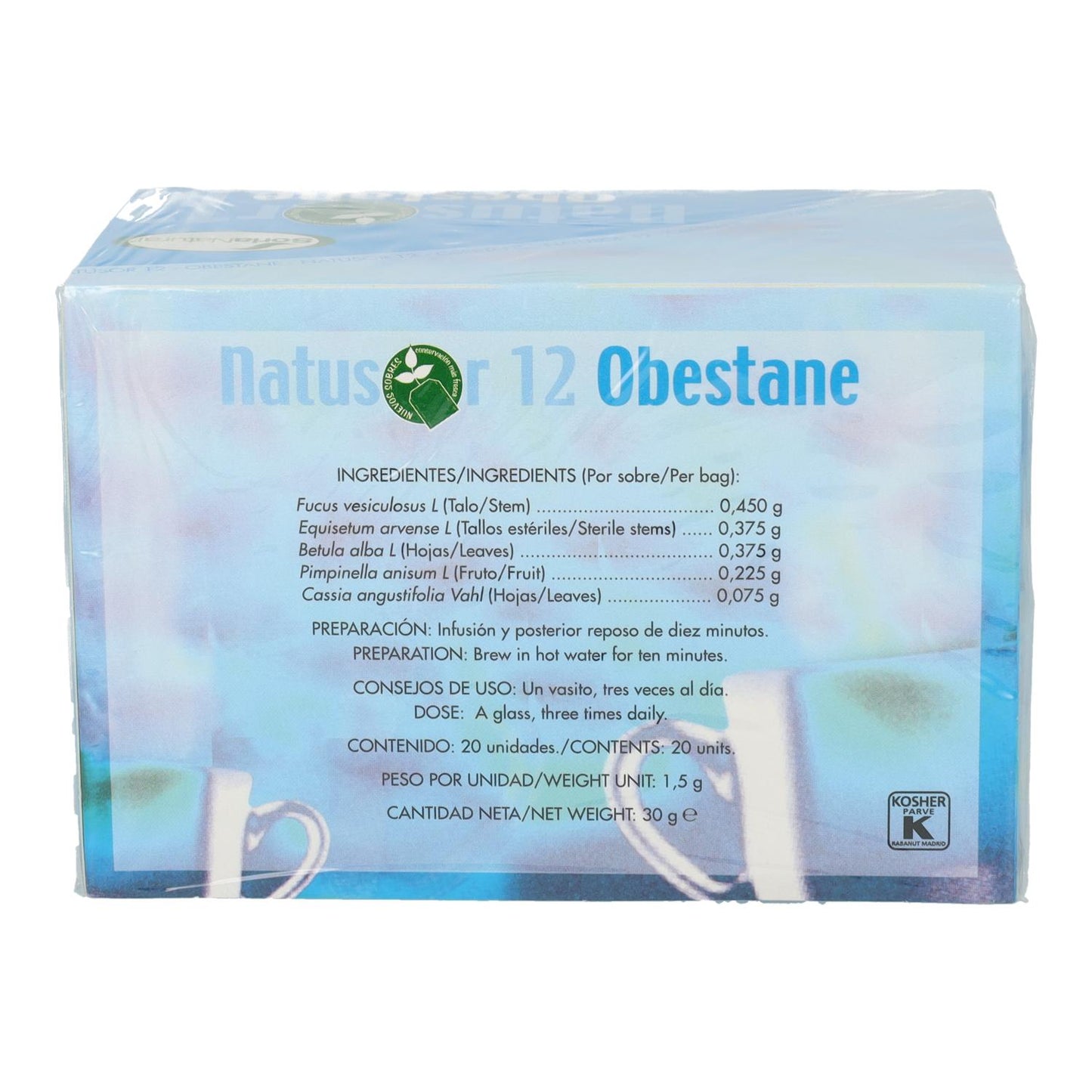 Natusor 12- Filtro Natural Obestane Soria