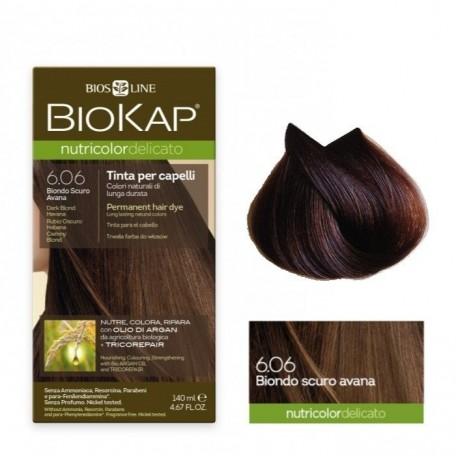 Tinta Loiro Escuro Havana Delicato 6.06 Biokap 140 ml