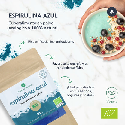 Planeta Huerto Espirulina Azul 30 g