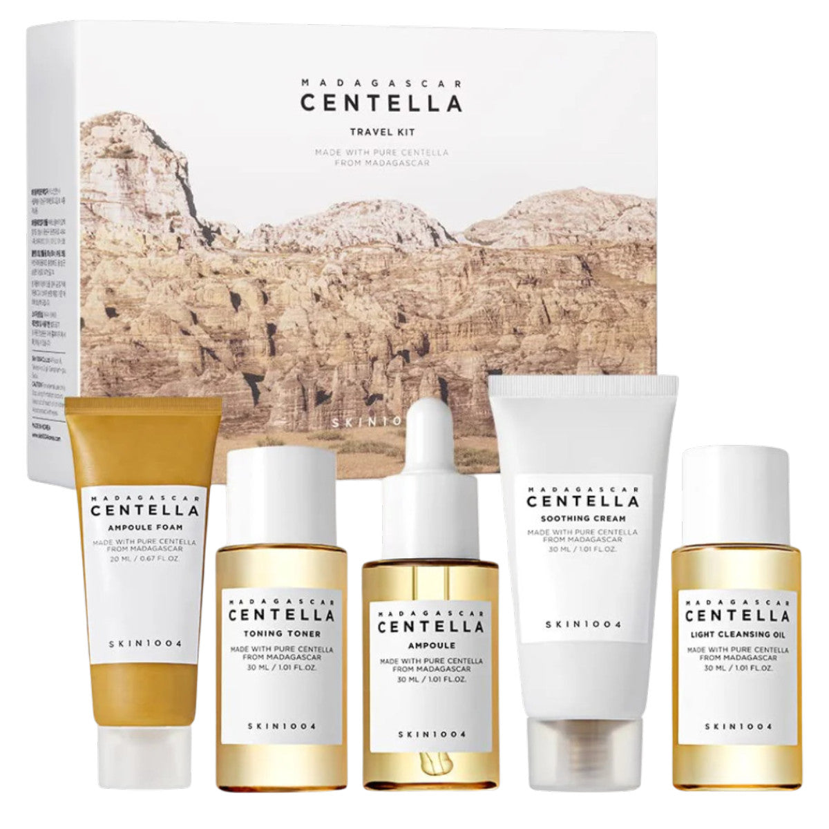 Kit facial Madagascar Centella Travel Kit SKIN1004