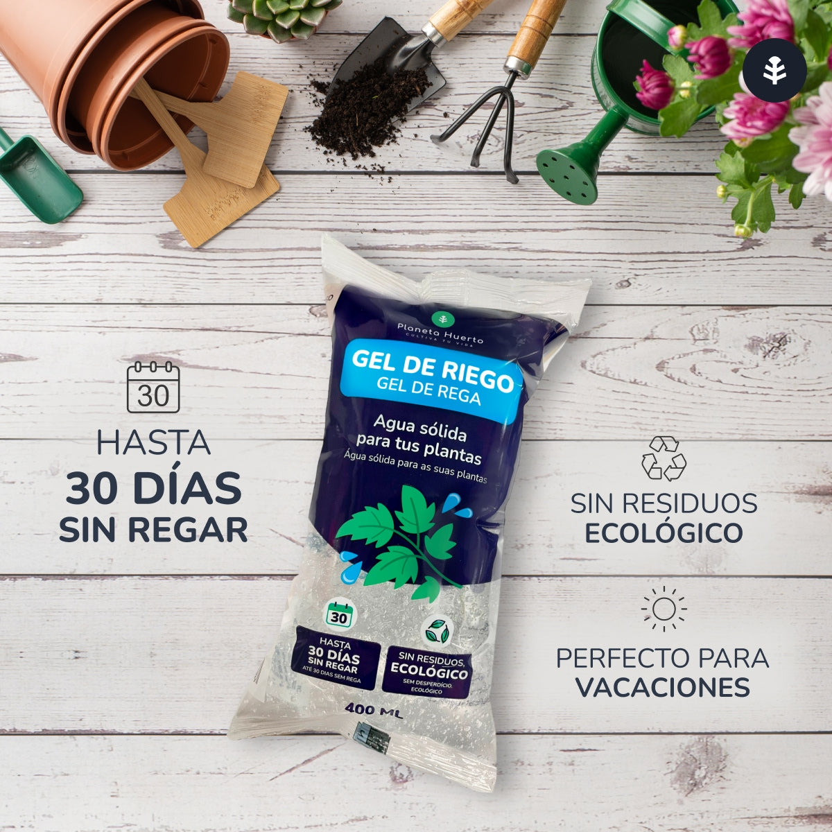 Gel de rega Garden Planet 400 ml