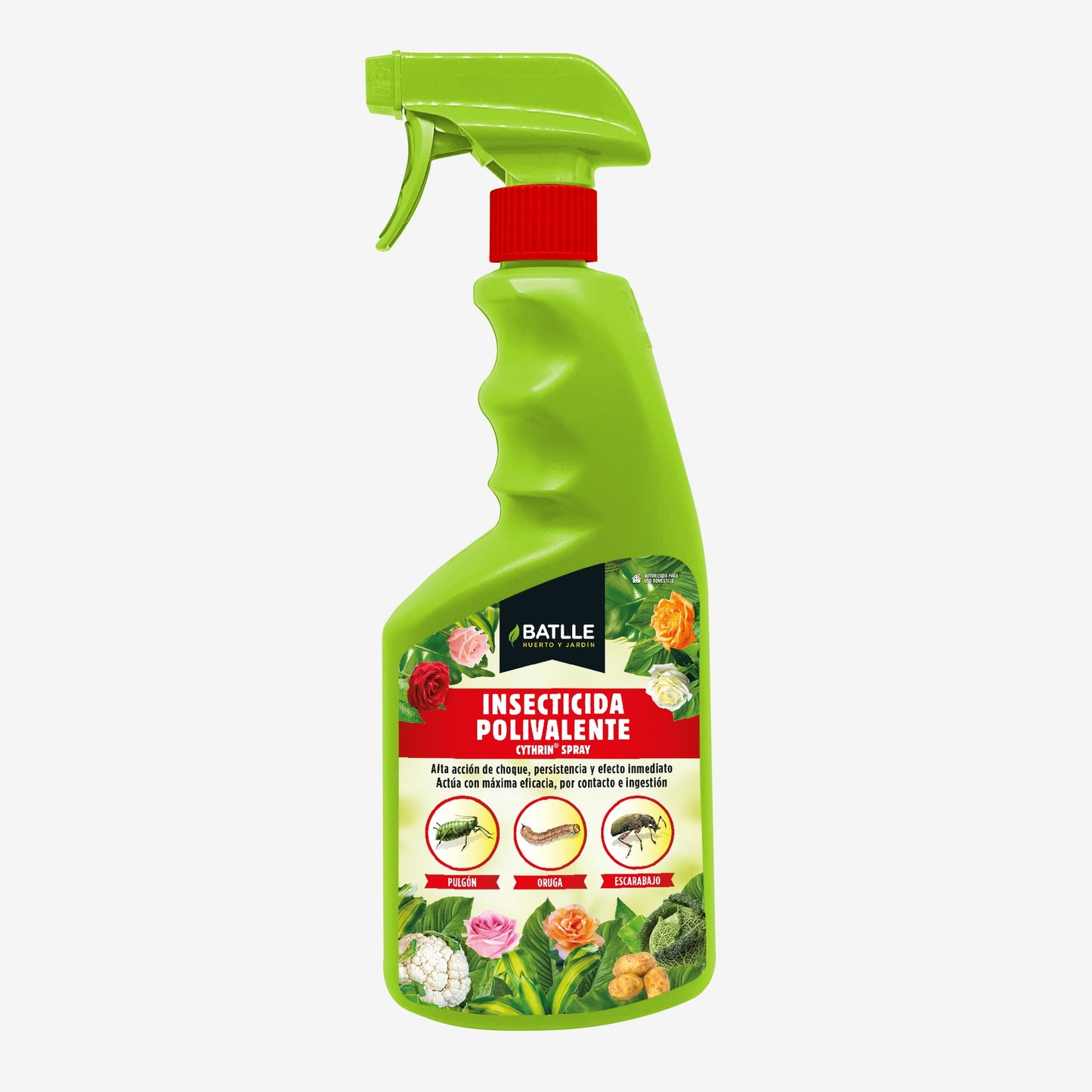 Inseticida multiusos pronto a usar Batlle 750 ml