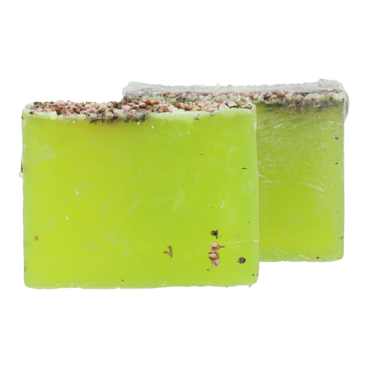 Sabonete natural de glicerina de abacate e flor de urze Planeta Huerto 100 g