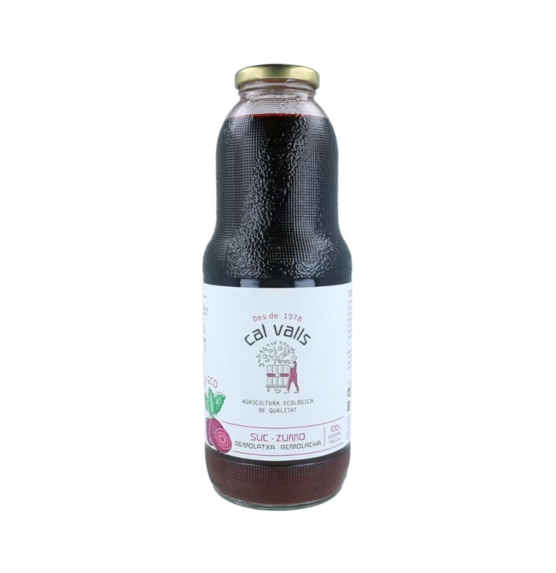 Sumo de beterraba biológico Cal Valls 500ml