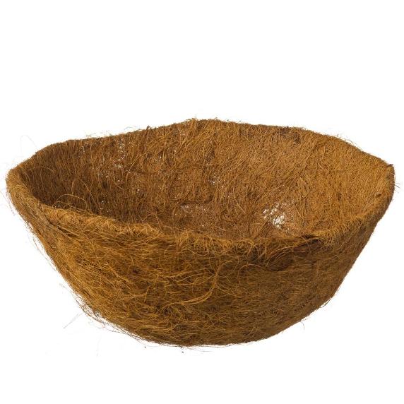 Forro de côco para cestos redondos de 35 cm