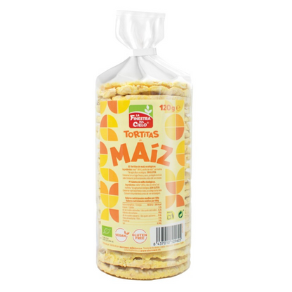 Tortilhas de milho salgadas e sem glúten La Finestra Sul Cielo 120 g