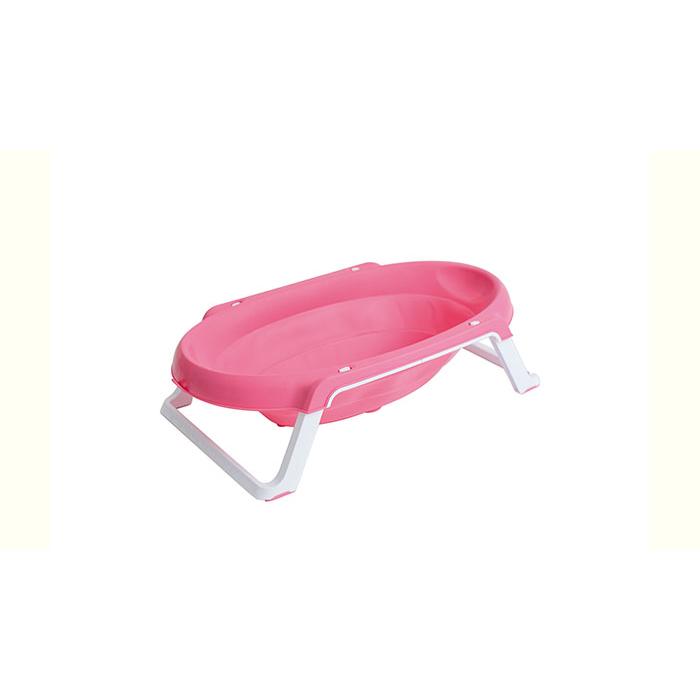 Banheira dobrável compacta rosa Olmitos