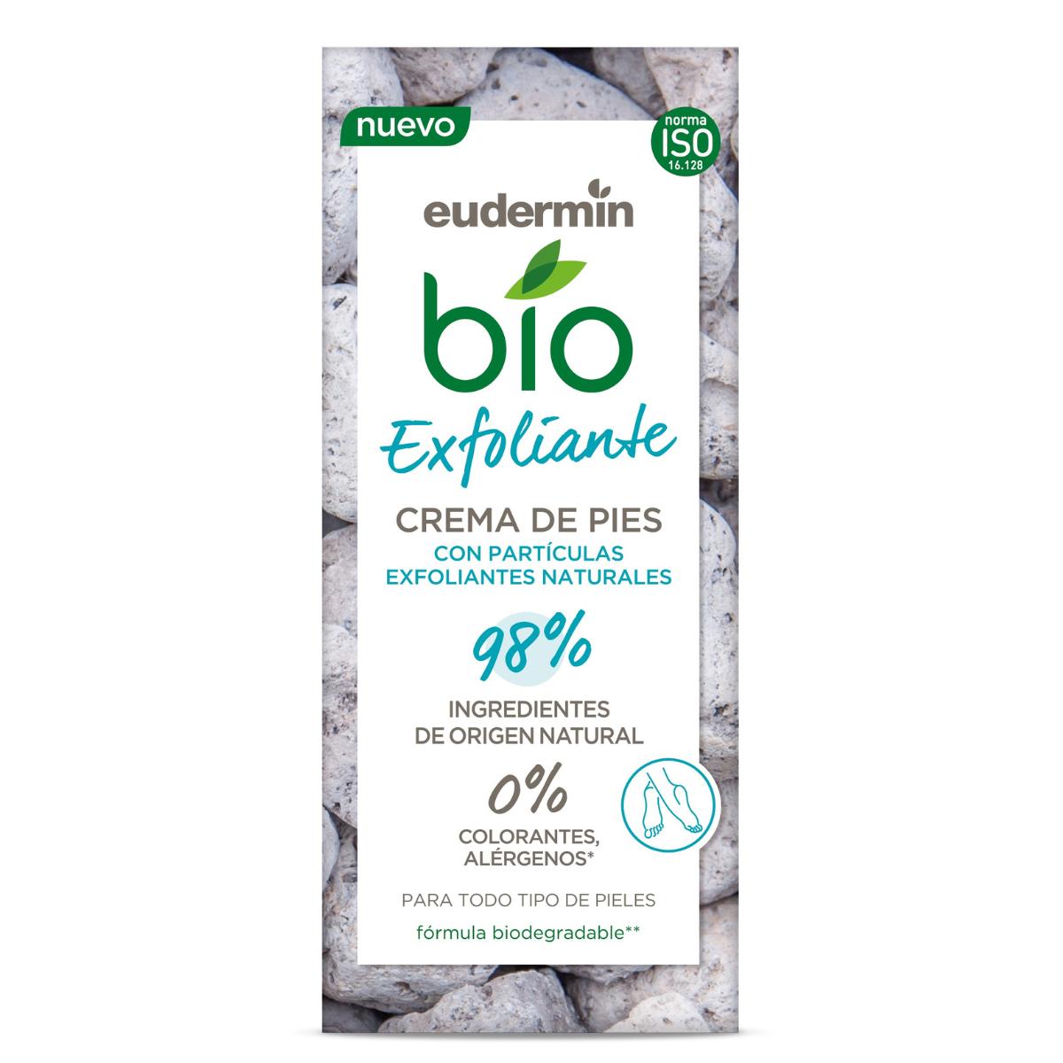 Creme Esfoliante Orgânico para Pés Eudermin 75 ml
