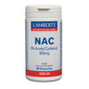 NAC (N-acetilcisteína) Lamberts 300 mg, 90 cápsulas