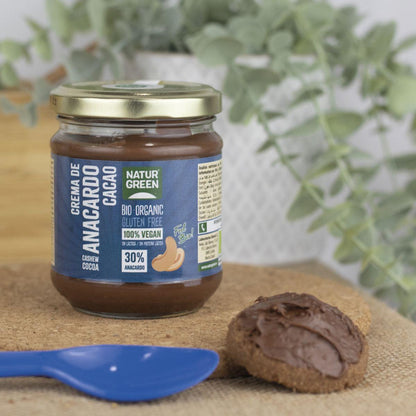 Crema de Anacardos con Cacao Bio NaturGreen 250g