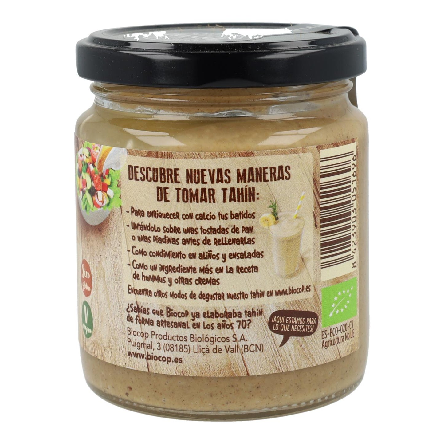 Biocop Tahini Integral Torrado sem sal 225 g
