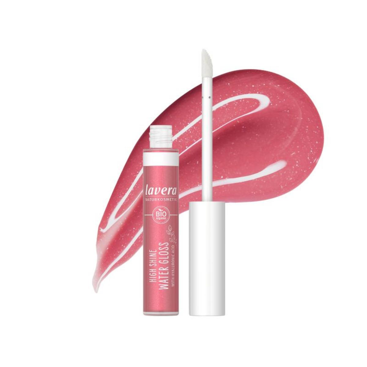Brilho de lábios intenso aquoso - 04 Pink lagoa, Lavera 5,5 ml