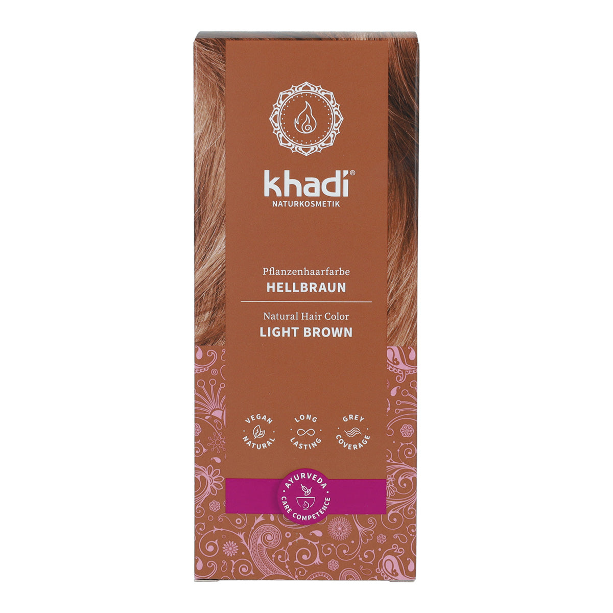 Corante natural castanho claro Khadi 100 g