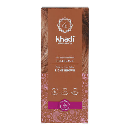 Corante natural castanho claro Khadi 100 g