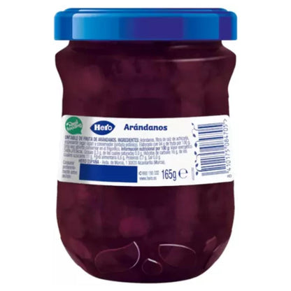 Creme de Mirtilo Hero Realfooding 165g