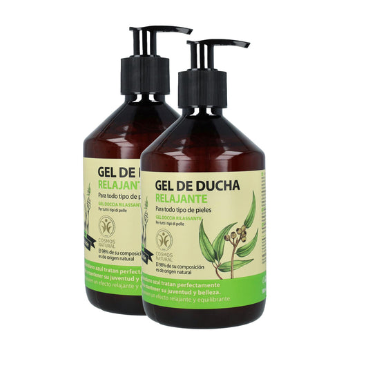 Embalagem de 2 Oma Gertrude Gel de Banho Relaxante para todos os tipos de pele, 500 ml