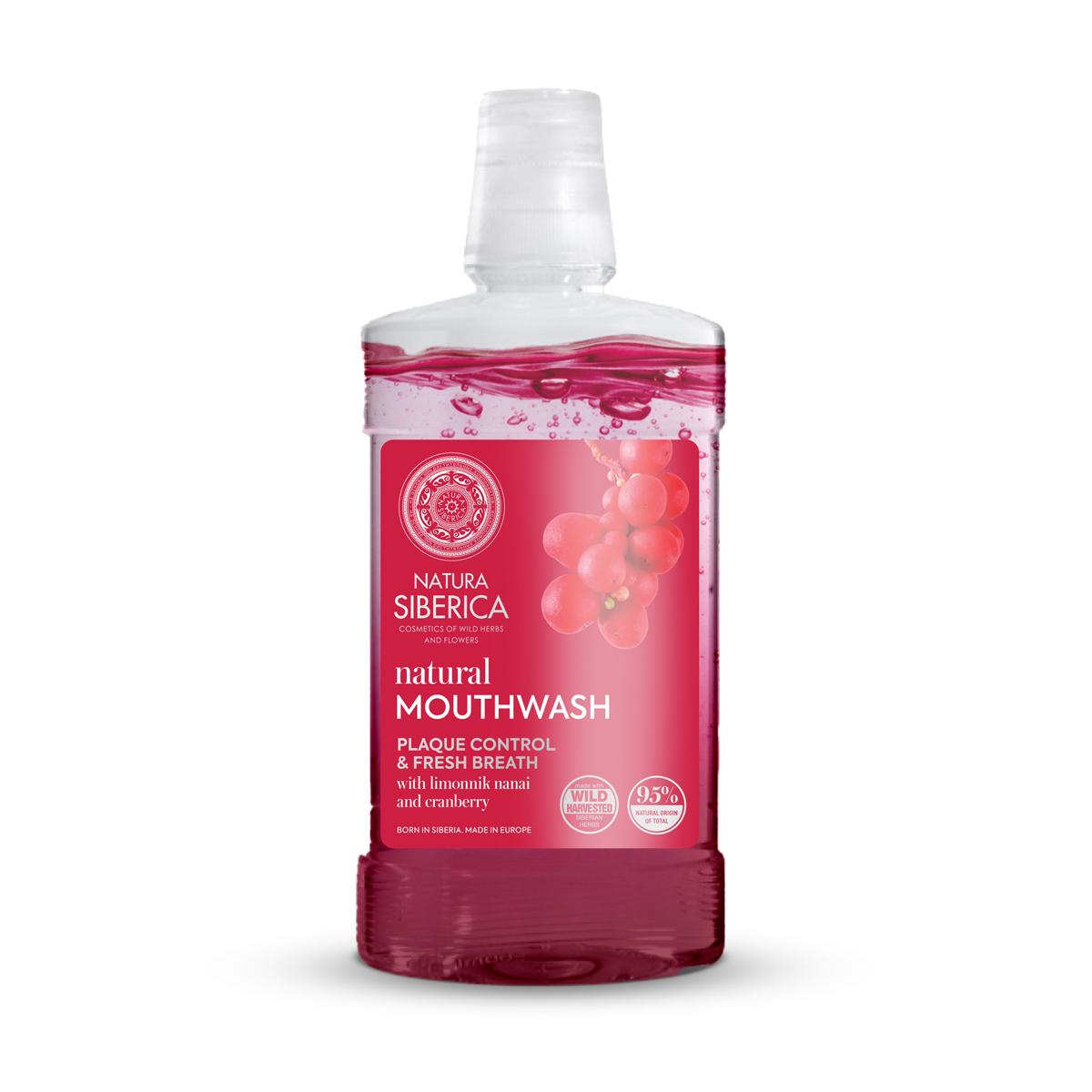 Colutório natural, esquizandra e arando Natura Sibérica 520 ml