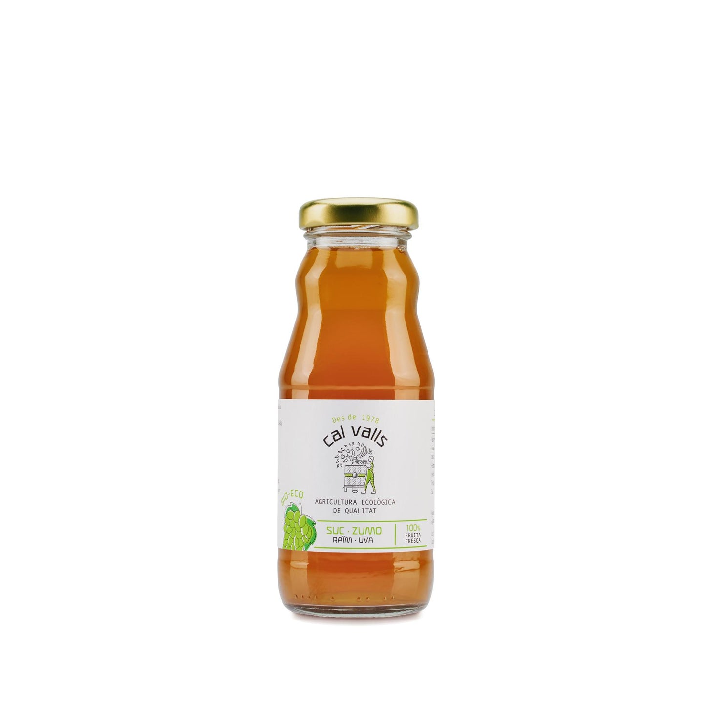 Sumo de Uva Branca Biológico Cal Valls 200 ml