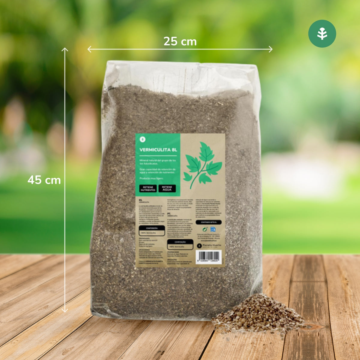 Vermiculite Planeta Huerto 8 Litros