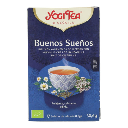 Chá Yogi Biológico Good Dreams 17 saquetas