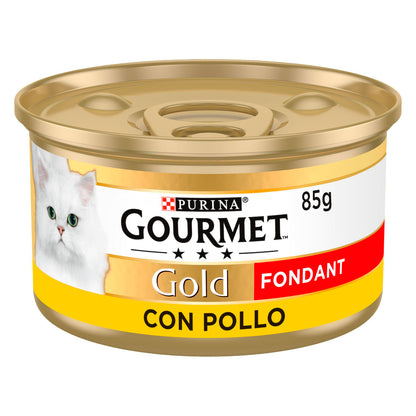 GOURMET GOLD Ração Húmida para Frango Fondant 85 g