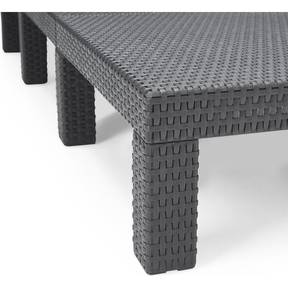 DAYTONA DELUXE LOUNGER 195 x 65 x 25 cm - Várias cores