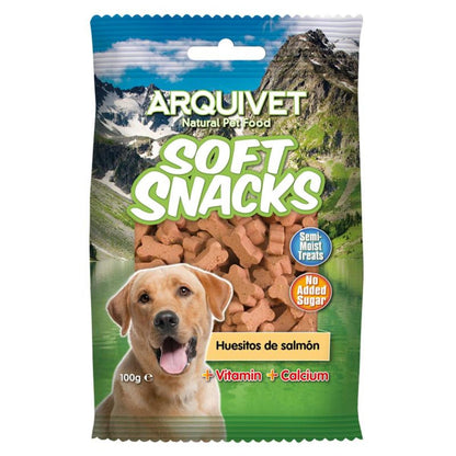Petisco natural para cães Soft Snacks Ossos de Salmão Arquivet