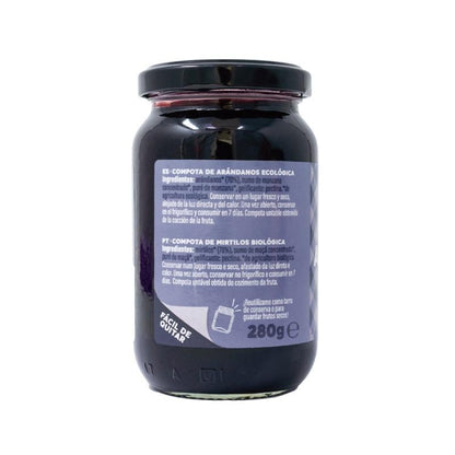 Compota de Mirtilo Biológica La Finestra Sul Cielo 280 g
