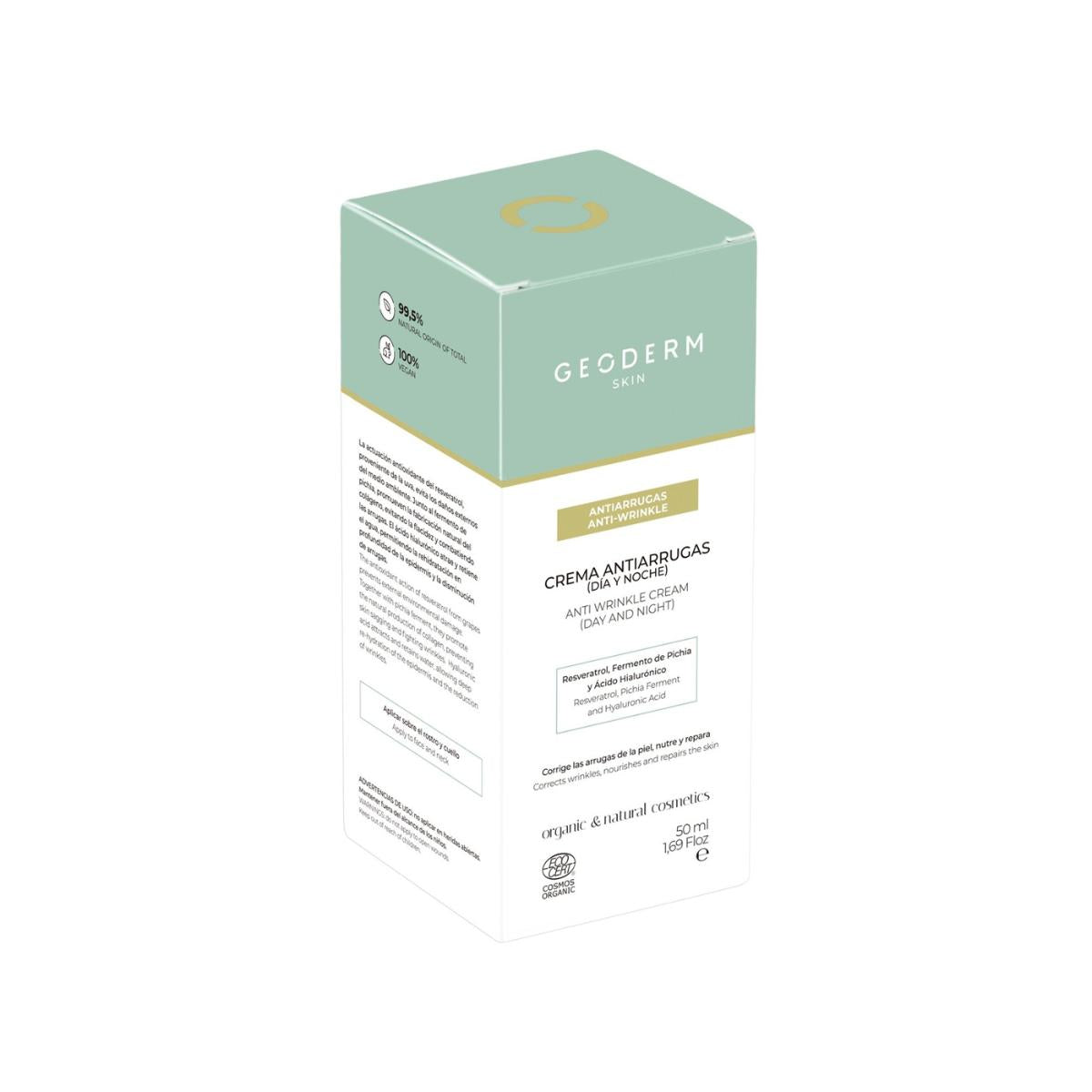 Geoderm Creme Anti-Rugas Dia e Noite para Todos os Tipos de Pele 50 ml