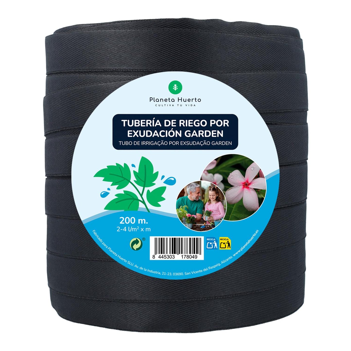 Rolo de exsudação Garden Planeta Huerto 200 m