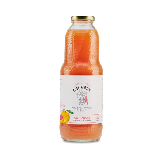 Sumo de Toranja Rosa Biológico Cal Valls 750 ml
