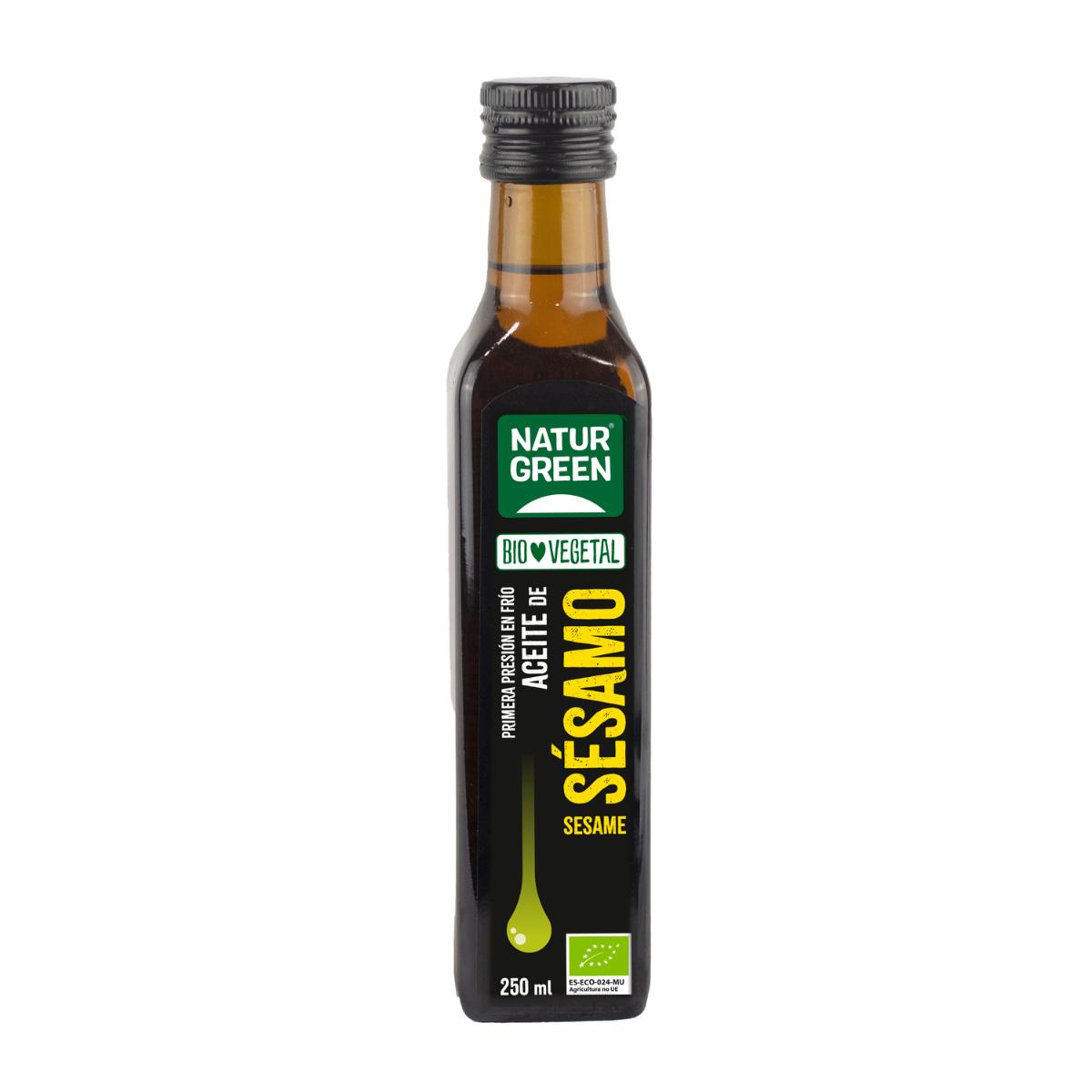 Óleo de Sésamo Biológico NaturGreen. 250 ml