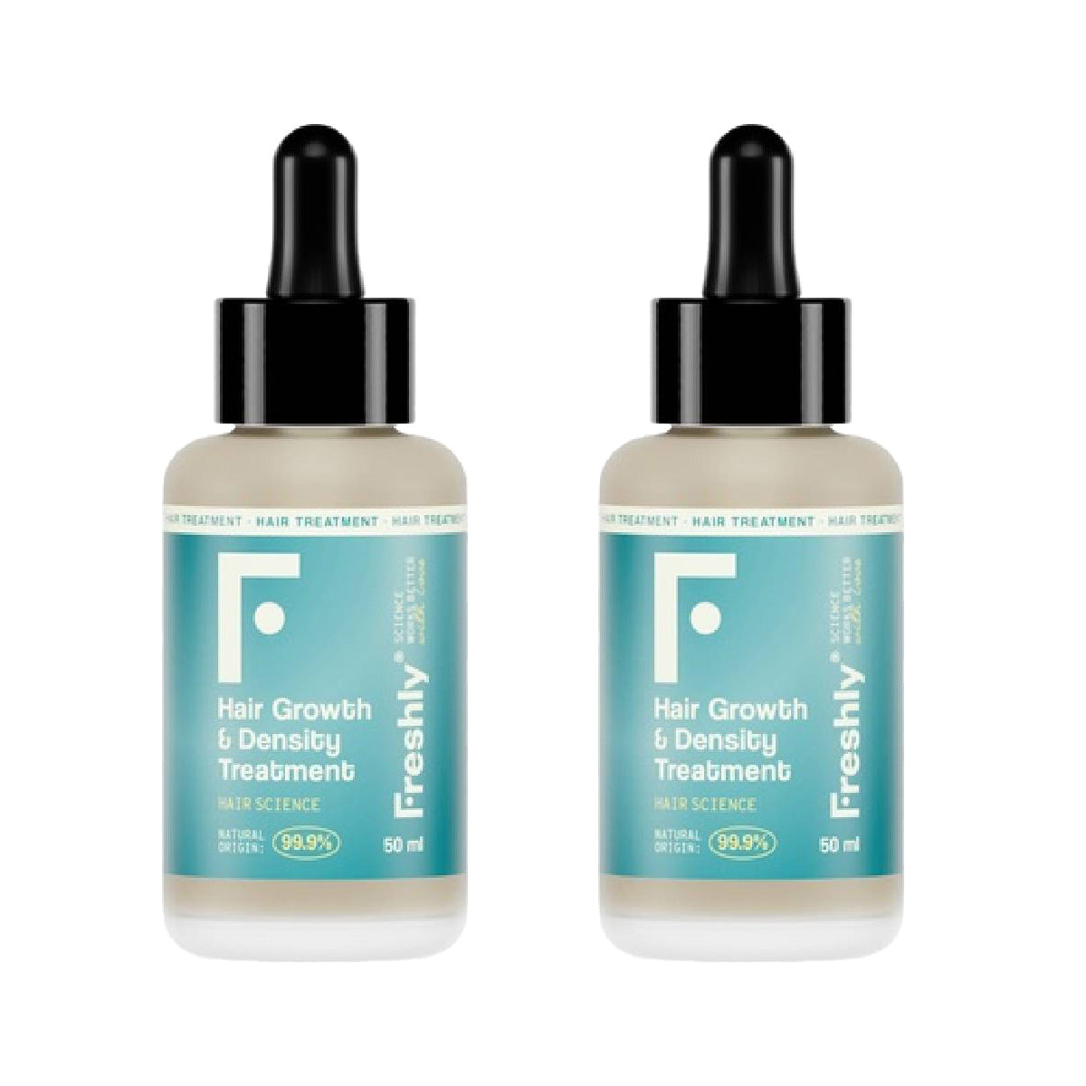 Pack de 2 Tratamentos para Crescimento e Densidade Capilar Freshly 50ml