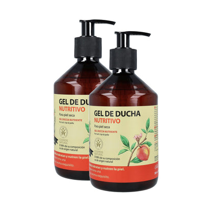 Embalagem de 2 Oma Gertrude Gel de Banho Nutritivo para todos os tipos de pele 500 ml