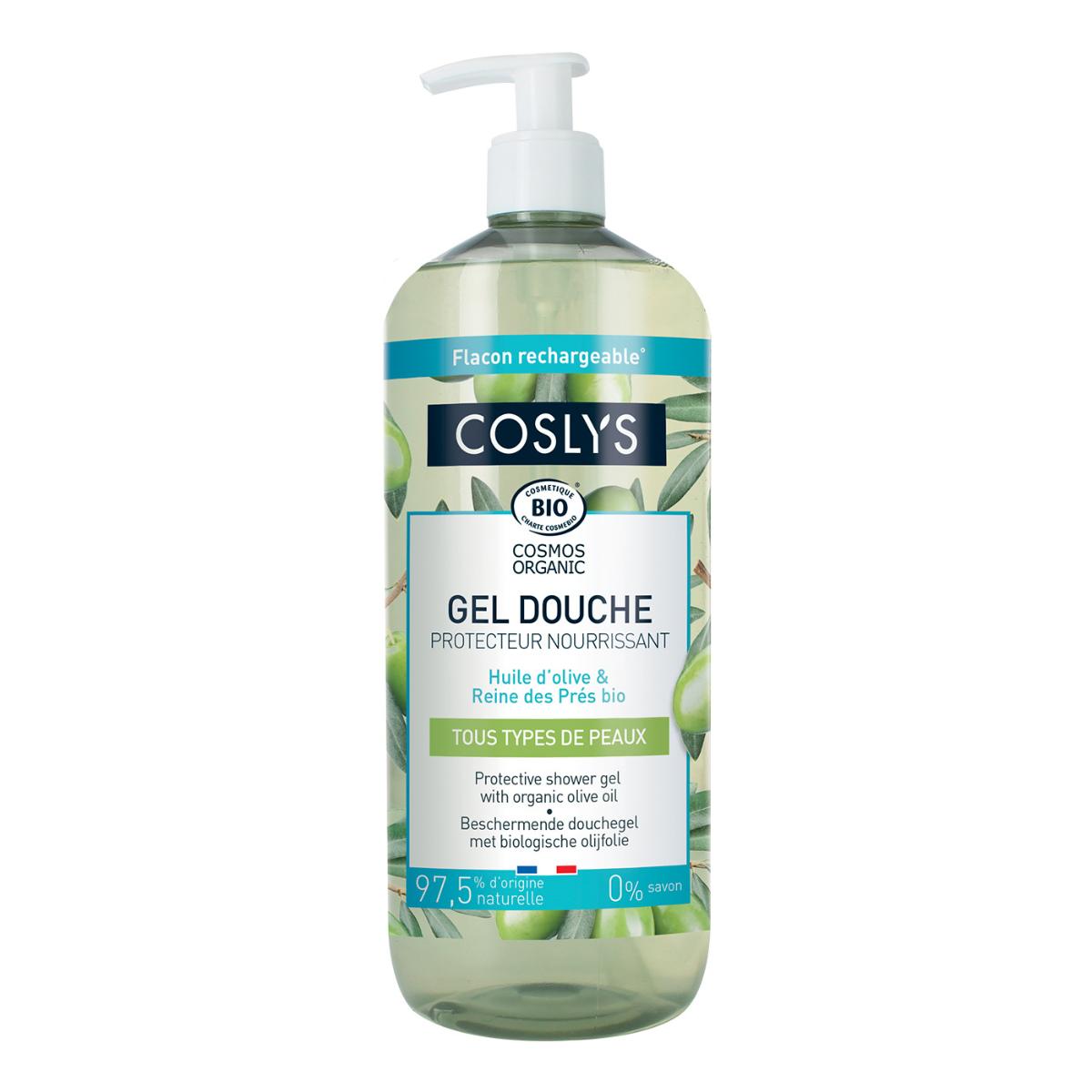 Gel de banho protetor Coslys 1L com azeite