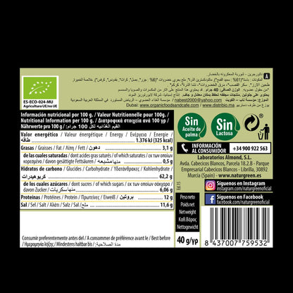 Sopa de Letras Orgânica de Vegetais Naturgreen, 40g